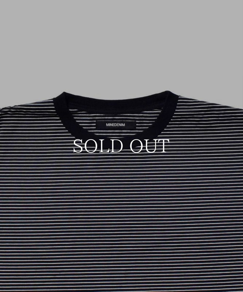 画像3: MINEDENIM  Micro Border Loose T-SH (BLT) (3)