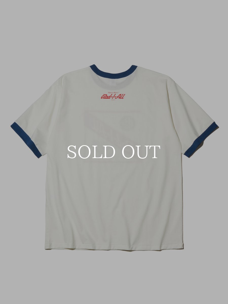 画像2: RADIALL  MERCY - CREW NECK T-SHIRT S/S (White) (2)