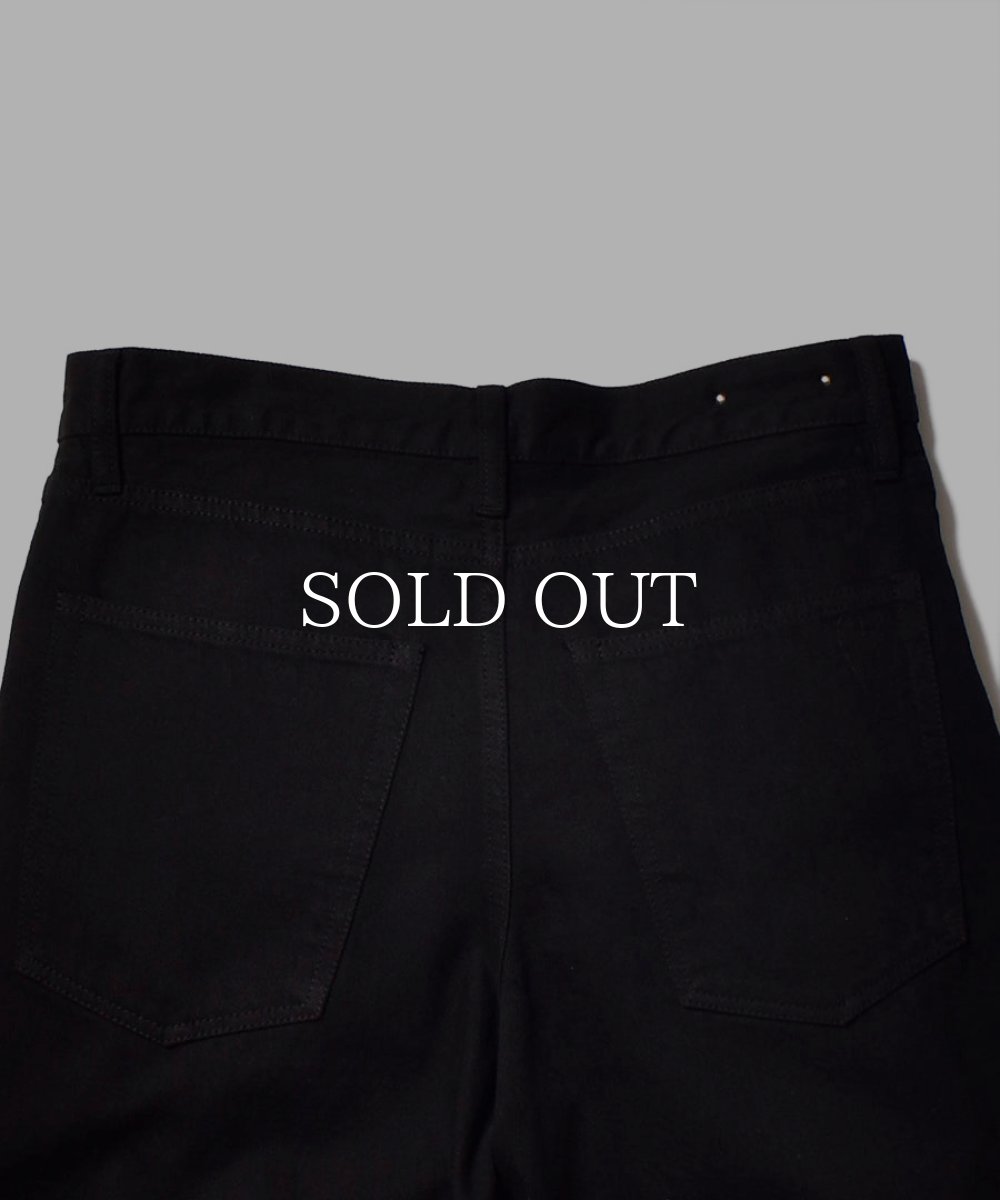 画像5: MINEDENIM  W.Straight 5pocket OWS (BLK) (5)