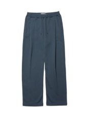 画像1: COOTIE   Inlay Sweat 1 Tuck Easy Pants (Smoke Navy) (1)