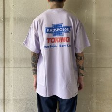 画像6: RADIALL  TOKING - CREW NECK T-SHIRT S/S (Purple) (6)