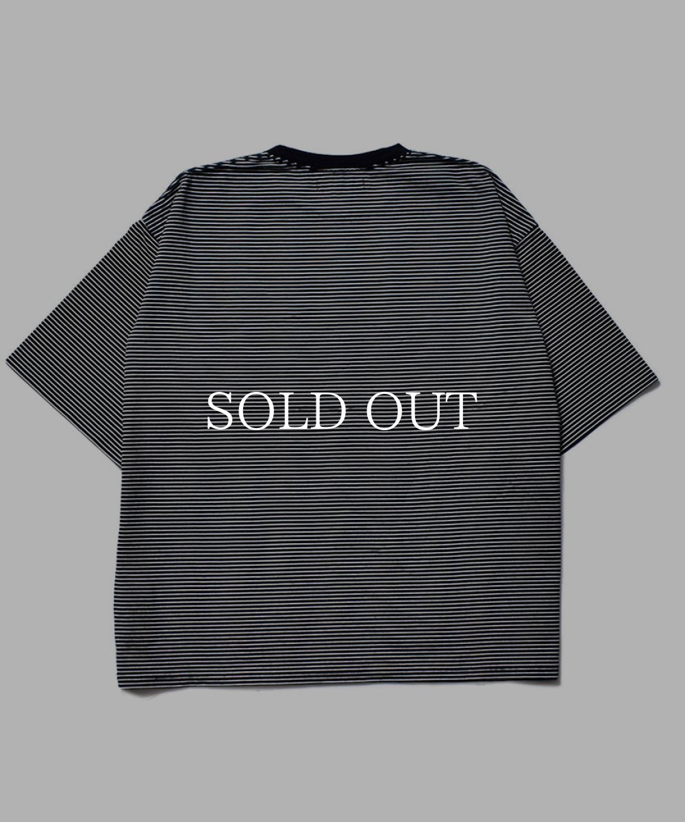 画像2: MINEDENIM  Micro Border Loose T-SH (BLT) (2)