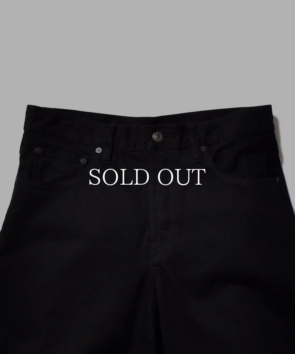 画像3: MINEDENIM  W.Straight 5pocket OWS (BLK) (3)
