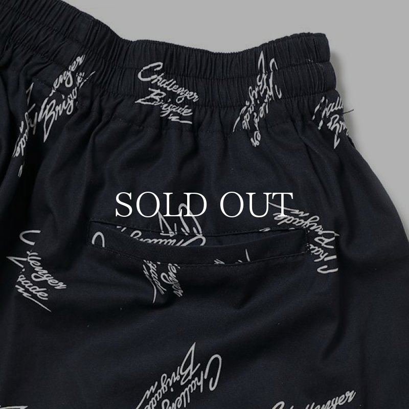 CHALLENGER MULTI SIGNATURE PANTS (BLACK) CLG-PT 023-004 公式通販