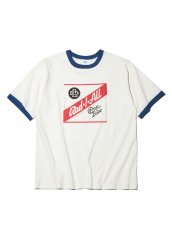 画像1: RADIALL  MERCY - CREW NECK T-SHIRT S/S (White) (1)