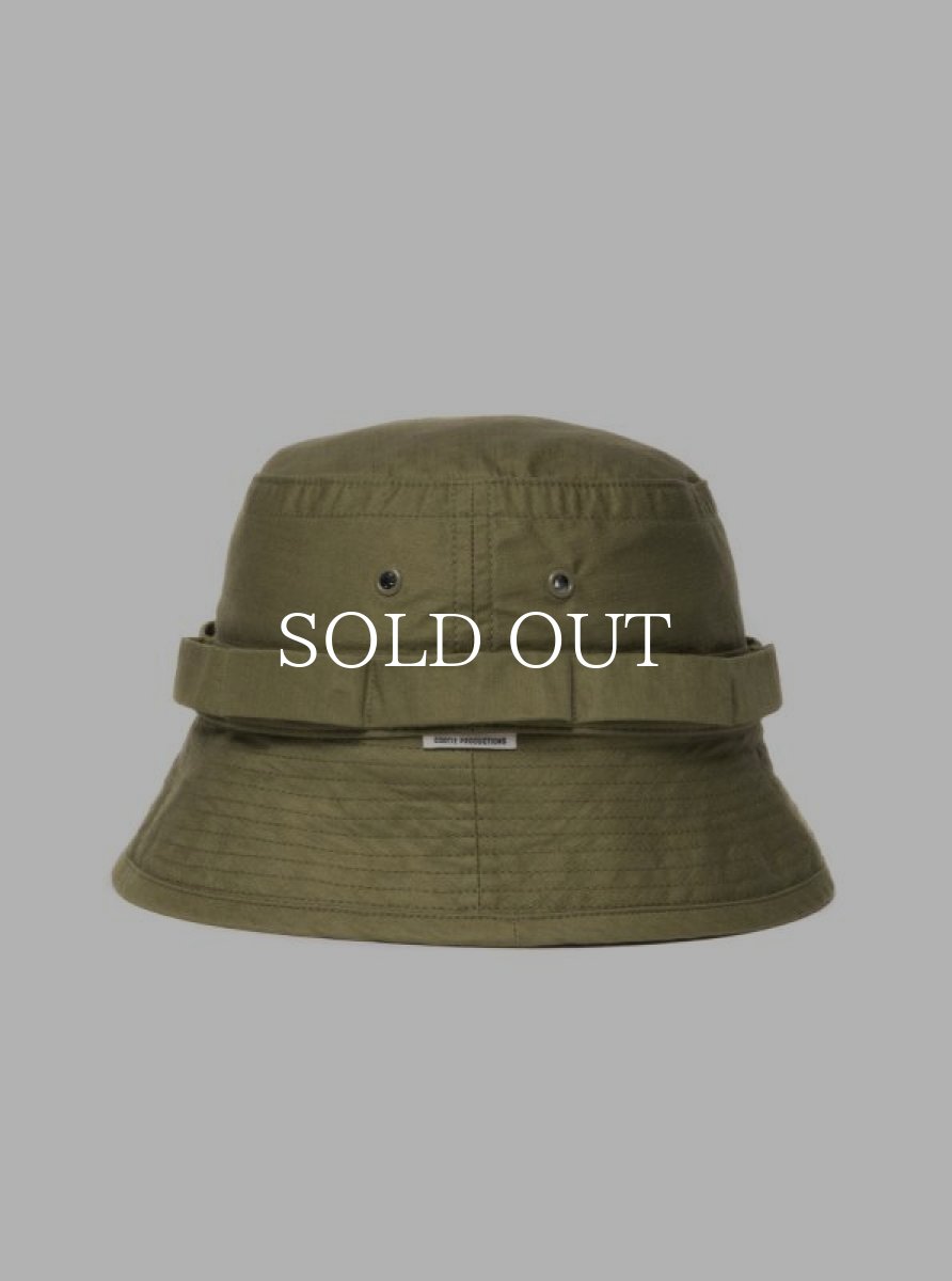 画像2: COOTIE   Back Satin Boonie Bucket Hat (Olive) (2)