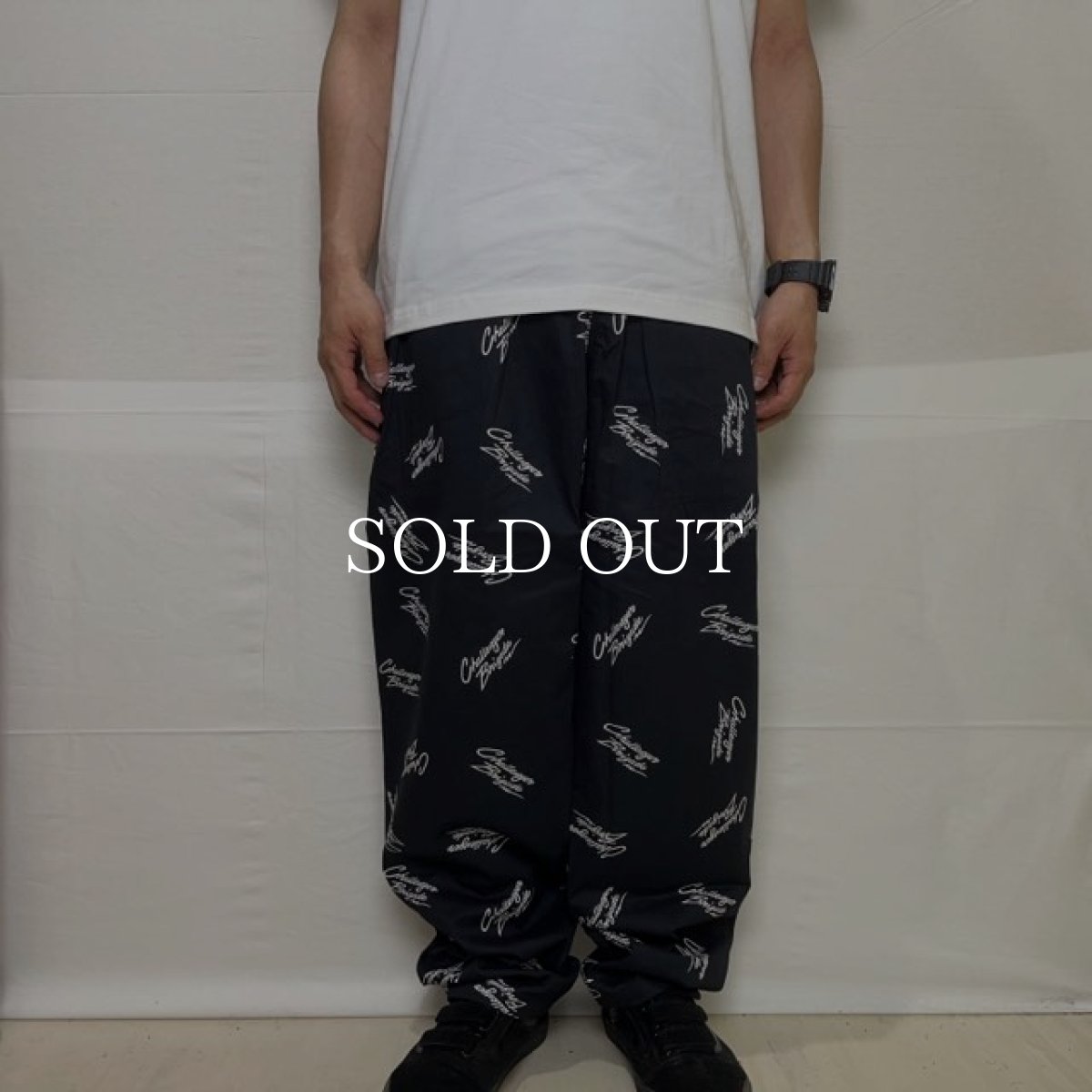 画像7: CHALLENGER  MULTI SIGNATURE PANTS (BLACK) (7)