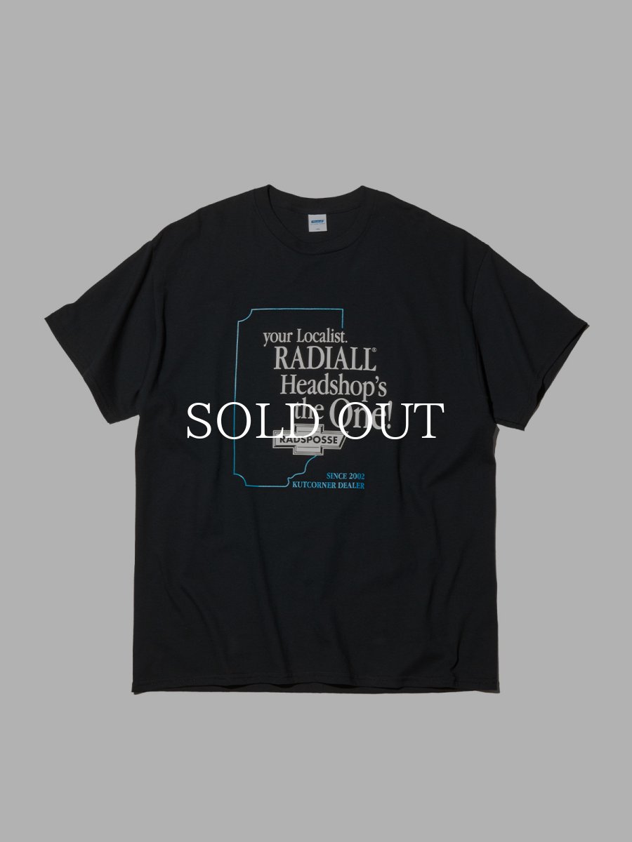 画像1: RADIALL  TOKING - CREW NECK T-SHIRT S/S (Black) (1)