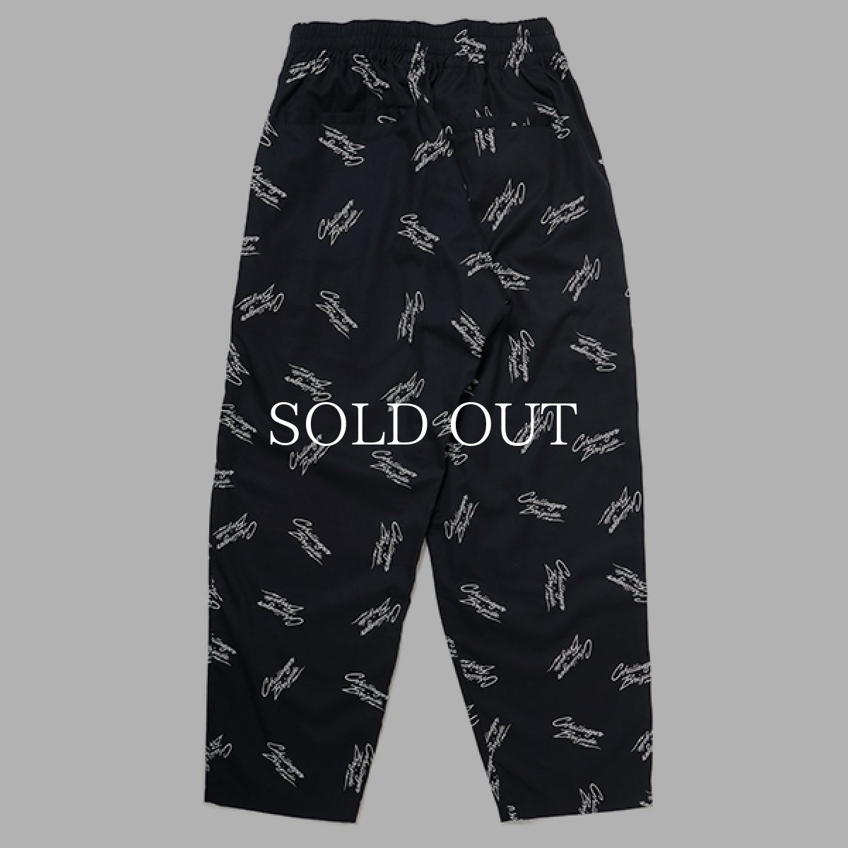 画像4: CHALLENGER  MULTI SIGNATURE PANTS (BLACK) (4)