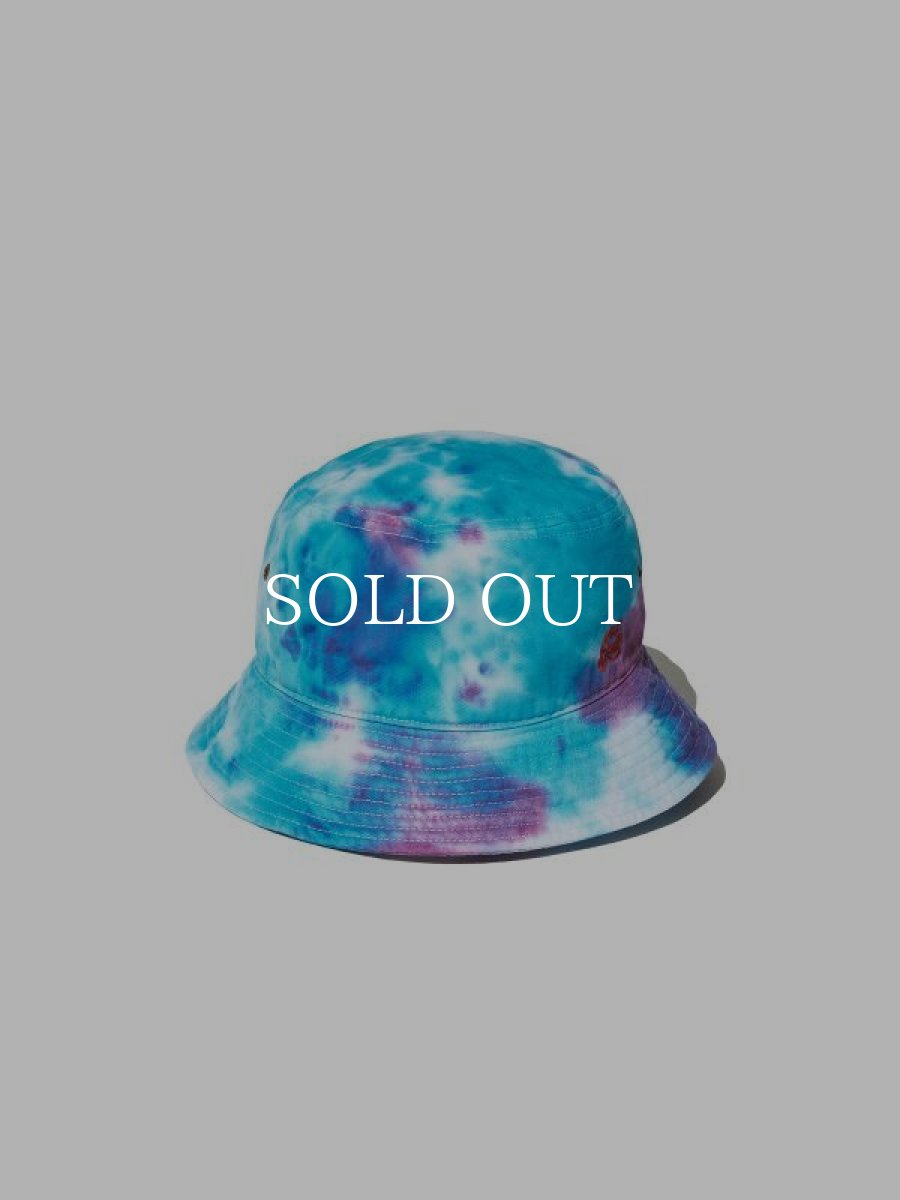 画像1: RADIALL  BUNNY DYE - BUCKET HAT (Blue) (1)