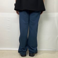 画像3: COOTIE   Inlay Sweat 1 Tuck Easy Pants (Smoke Navy) (3)