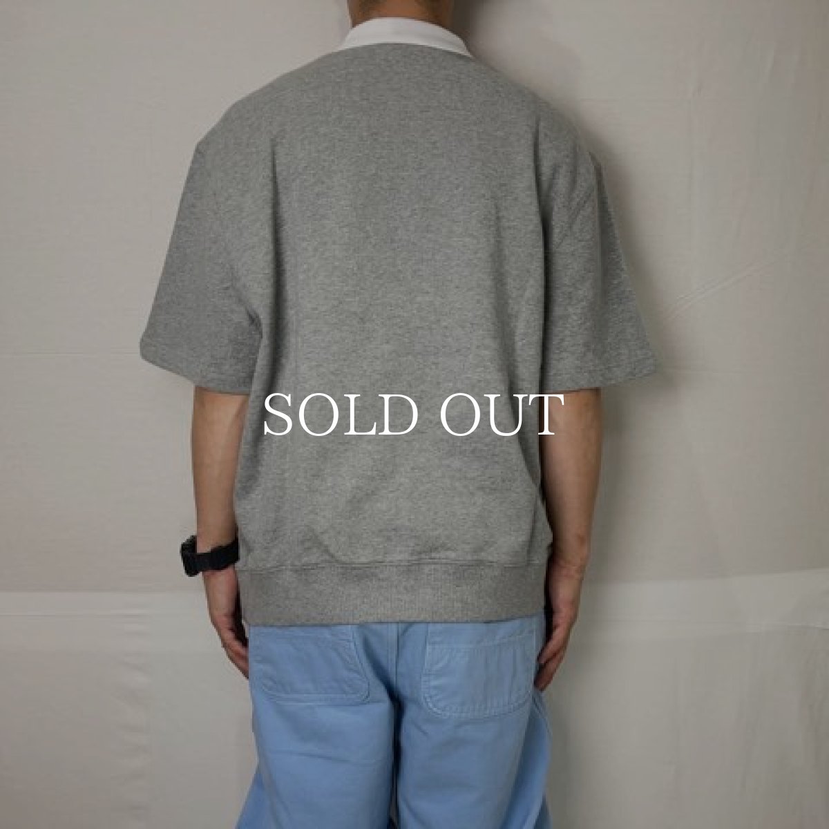 画像4: CARHARTT WIP  Tatum Rugby Sweatshirt (Grey Heather) (4)