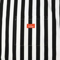 画像4: COOKMAN  Long Apron Wide stripe (Black) (4)