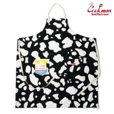 画像2: COOKMAN  Long Apron Cow (Black) (2)