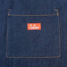 画像2: COOKMAN  Long Apron Denim (Navy) (2)