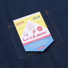 画像3: COOKMAN  Long Apron Denim (Navy) (3)