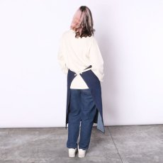 画像10: COOKMAN  Long Apron Denim (Navy) (10)