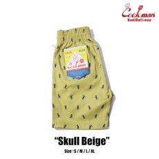 画像1: COOKMAN  Chef Pants Short Skull (Beige) (1)