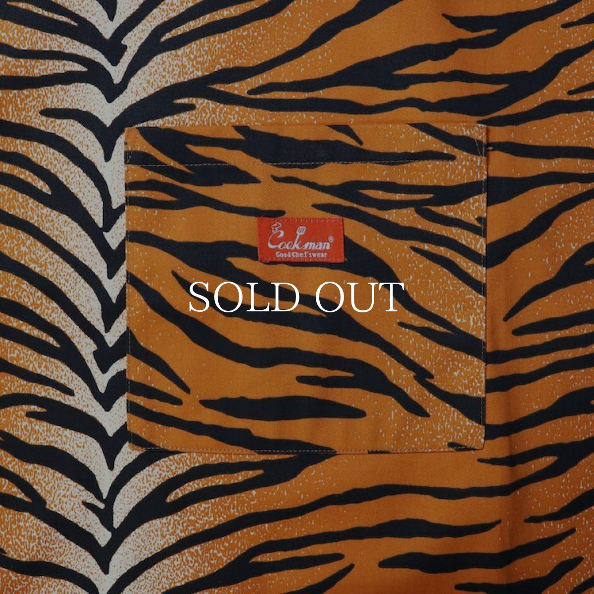 画像4: COOKMAN  Long Apron Tiger (Orange) (4)