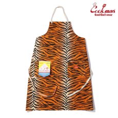 画像1: COOKMAN  Long Apron Tiger (Orange) (1)