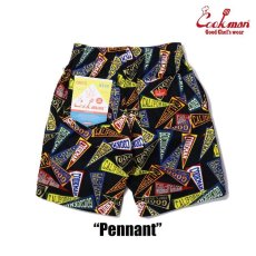 画像3: COOKMAN  Chef Pants Short Pennant (Black) (3)
