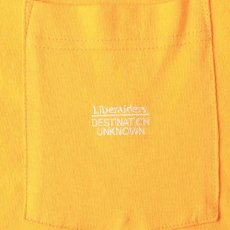 画像3: Liberaiders  LIBERAIDERS POCKET S/S TEE (GOLD YELLOW) (3)