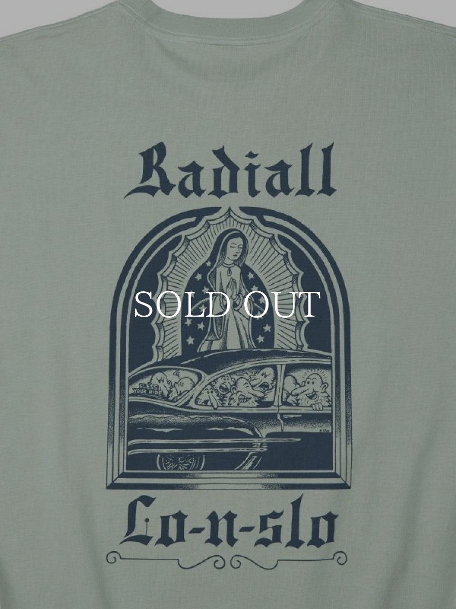 画像4: RADIALL  LO-N-SLO-CREW NECK T-SHIRT S/S (Sage Green) (4)