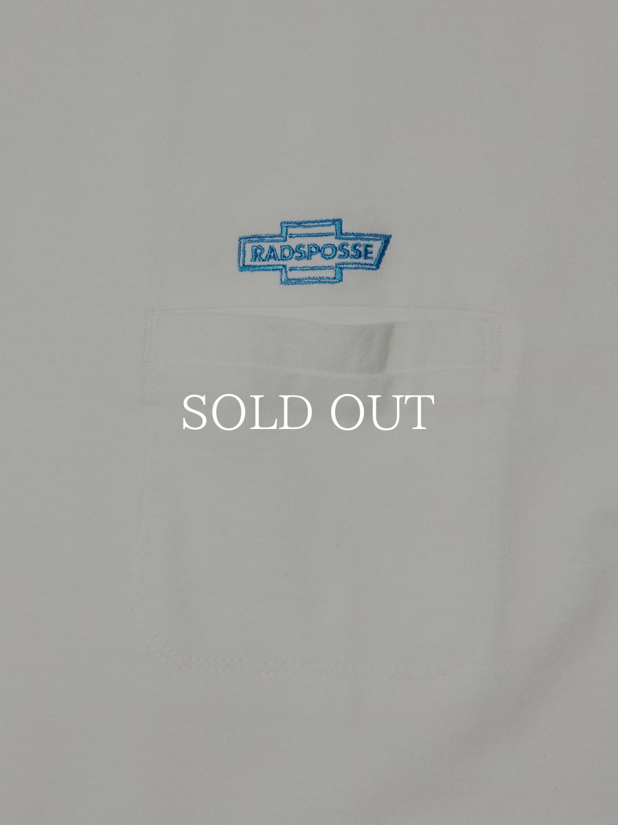 画像3: RADIALL  BOWTIE-CREW NECK T-SHIRT S/S (Off White) (3)