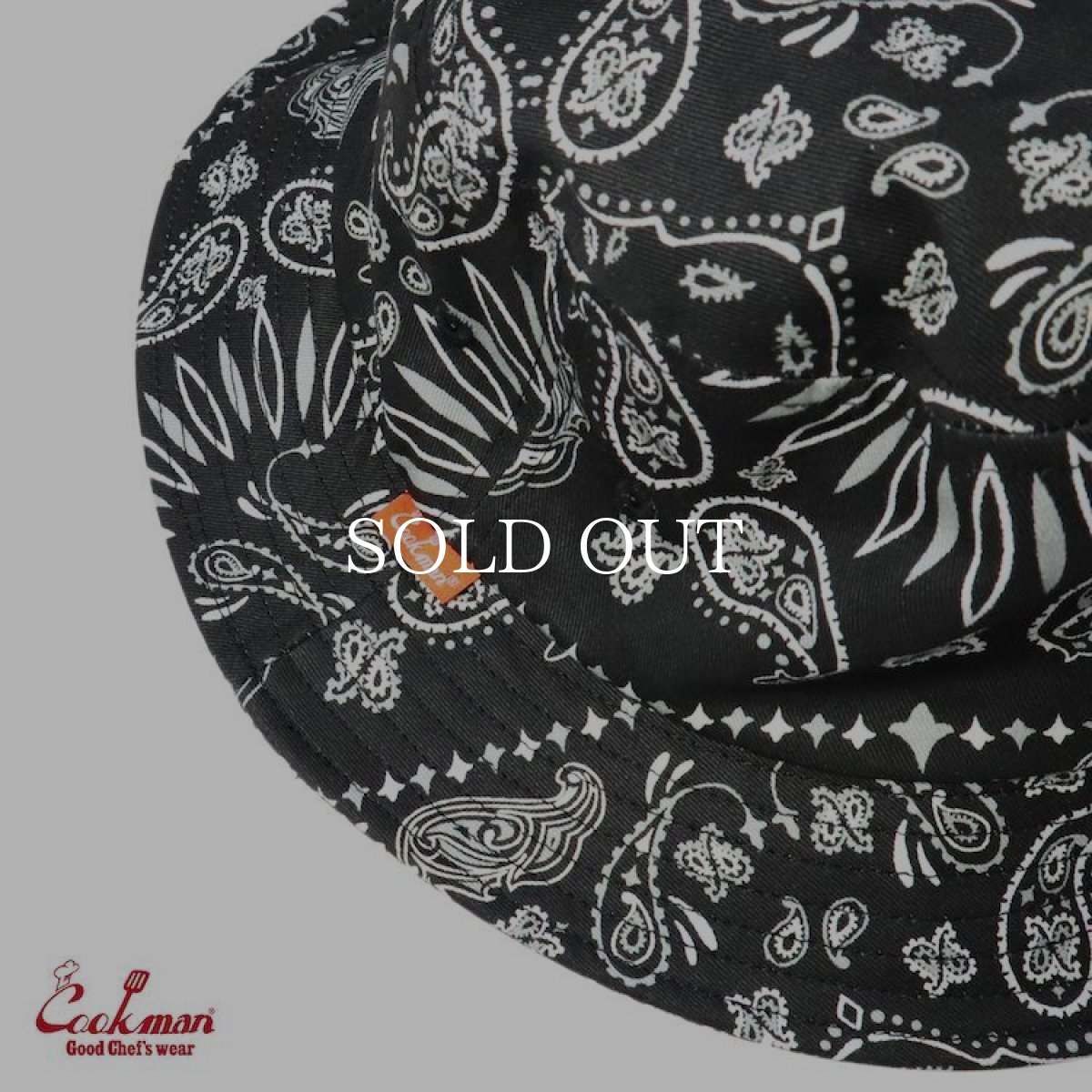 画像4: COOKMAN  Bucket Hat Paisley (Black) (4)