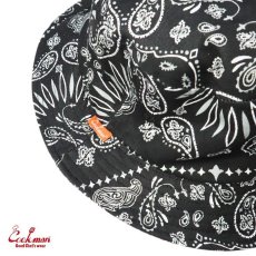 画像4: COOKMAN  Bucket Hat Paisley (Black) (4)