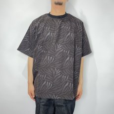 画像5: CALEE  Animal type pattern S/S cutsew (Black) (5)