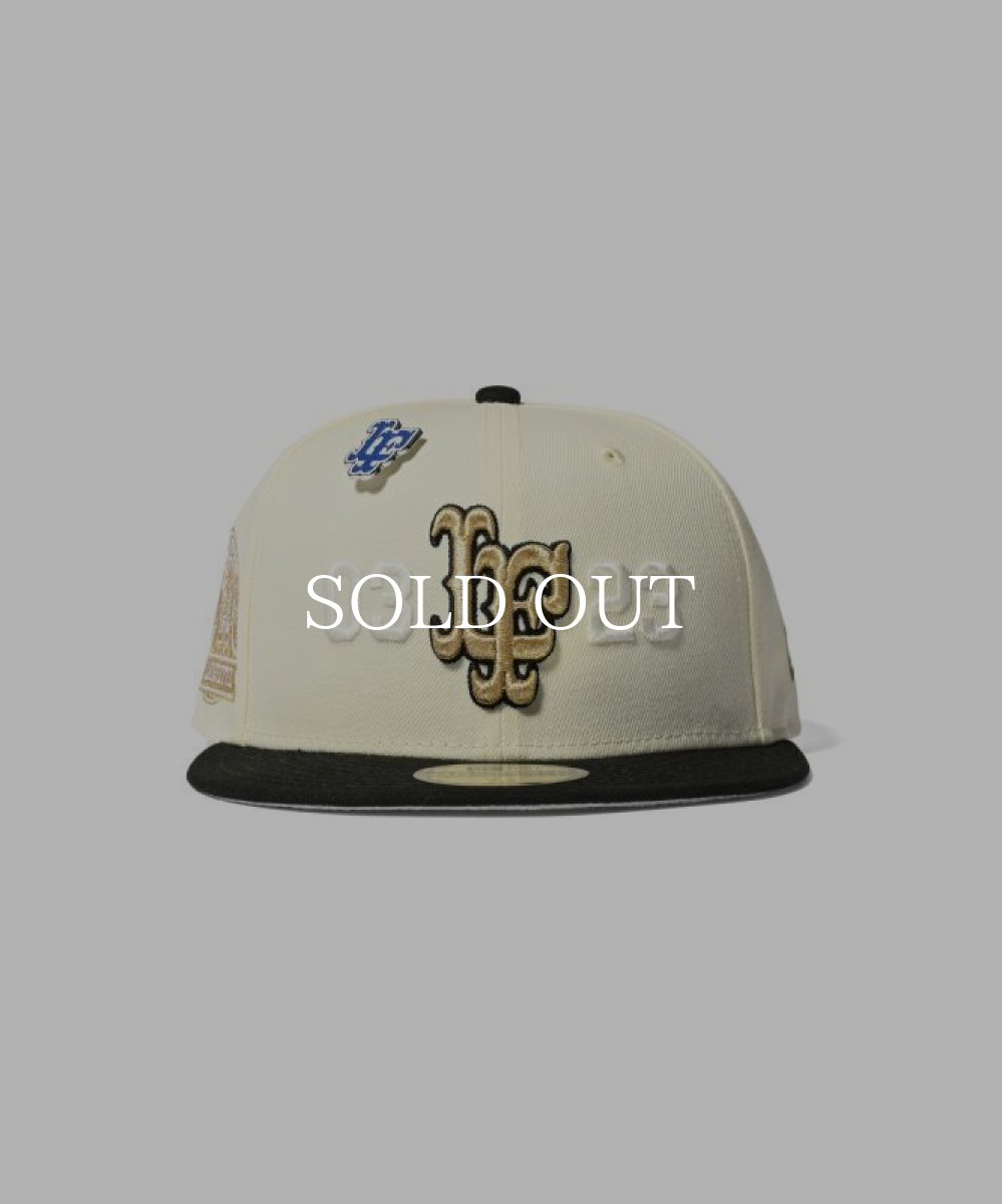 画像1: LFYT  LFYT x NEW ERA LF LOGO 59FIFTY 20TH ANNIVERSARY (NATURAL × BLACK) (1)