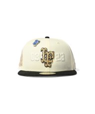 画像1: LFYT  LFYT x NEW ERA LF LOGO 59FIFTY 20TH ANNIVERSARY (NATURAL × BLACK) (1)