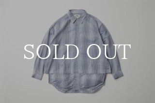 CMF OUTDOOR GARMENT NEWSPAPER SHIRTS (BLACK CHECK) CMF2301-CS05