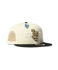 画像2: LFYT  LFYT x NEW ERA LF LOGO 59FIFTY 20TH ANNIVERSARY (NATURAL × BLACK) (2)