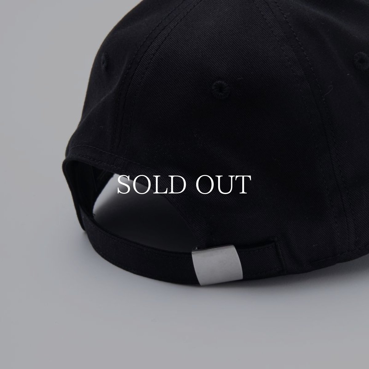 画像4: RATS  DAD CAP LETTERED (BLACK x RED) (4)