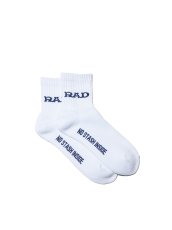 画像1: RADIALL  LOW KICK SOLID - 1PAC SOX SHORT (White) (1)