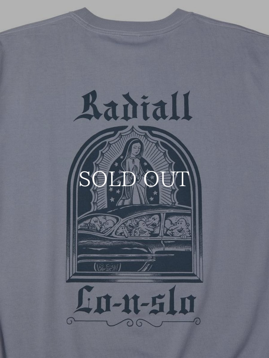 画像4: RADIALL  LO-N-SLO-CREW NECK T-SHIRT S/S (Purple) (4)