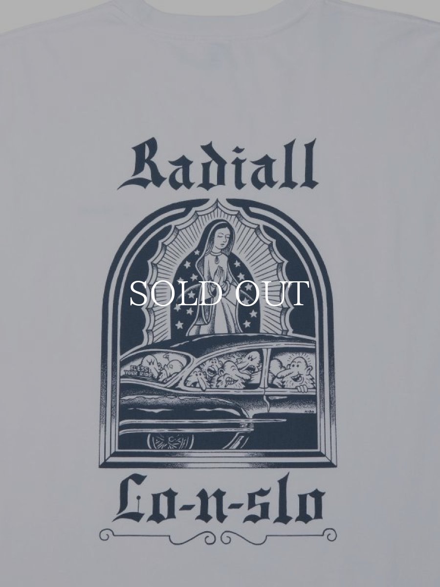 画像4: RADIALL  LO-N-SLO-CREW NECK T-SHIRT S/S (White) (4)