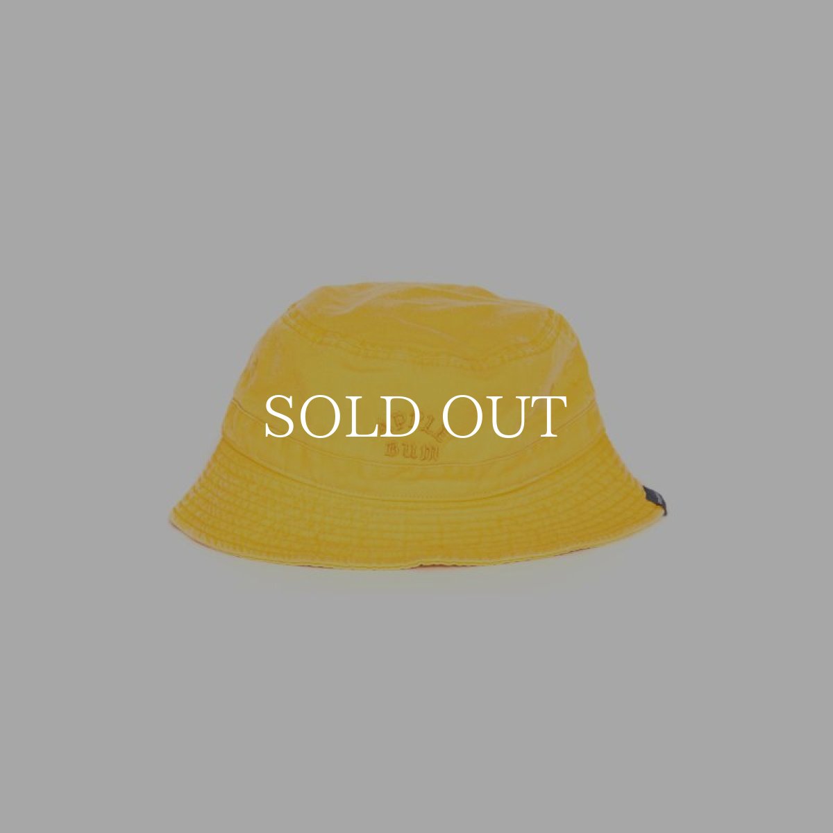 画像1: APPLEBUM  Pigment Dyed Bucket Hat (Gold) (1)