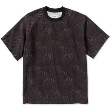 画像1: CALEE  Animal type pattern S/S cutsew (Black) (1)