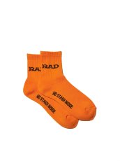 画像1: RADIALL  LOW KICK SOLID - 1PAC SOX SHORT (Orange) (1)