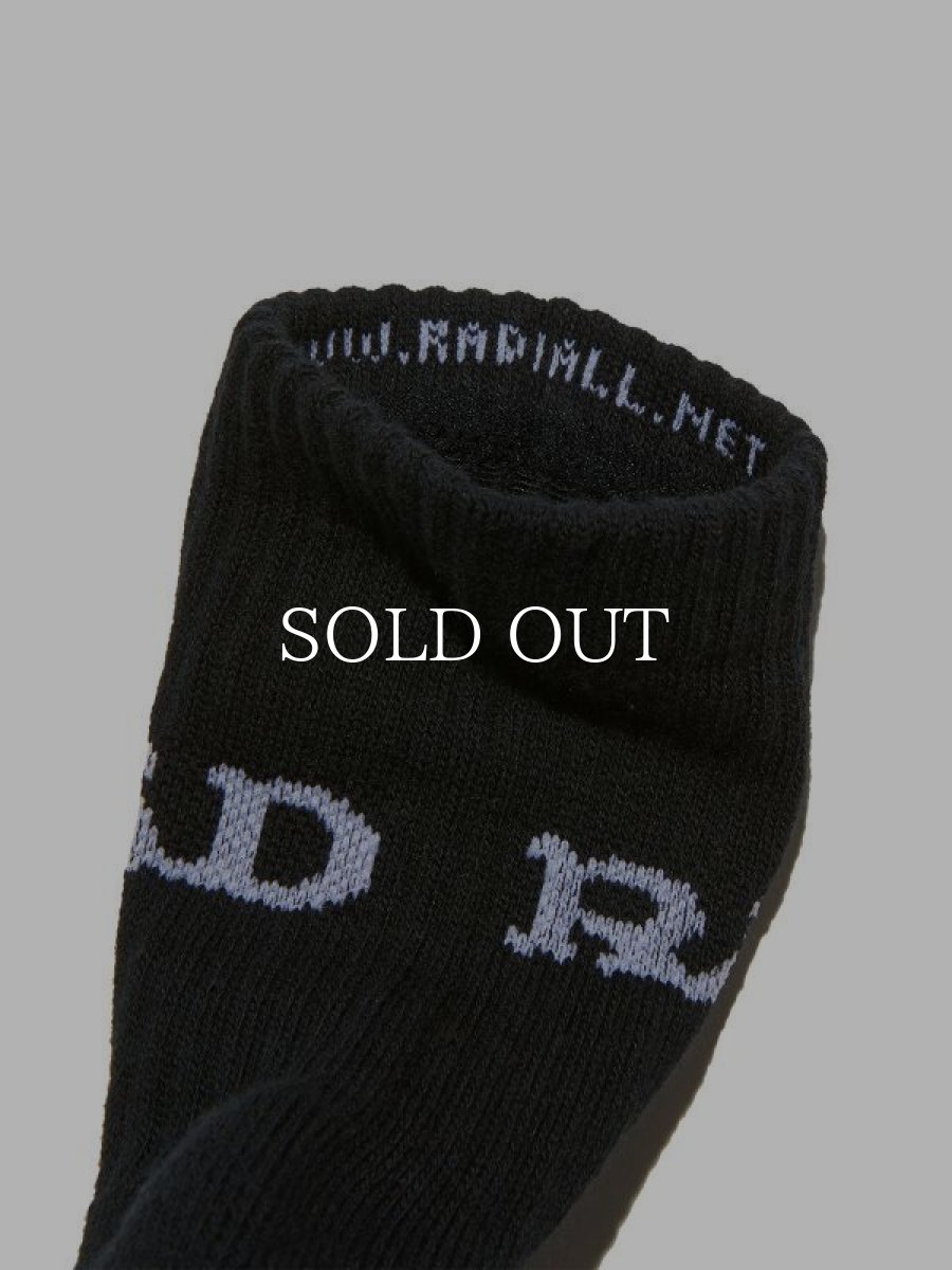 画像2: RADIALL  LOW KICK SOLID - 1PAC SOX SHORT (Black) (2)