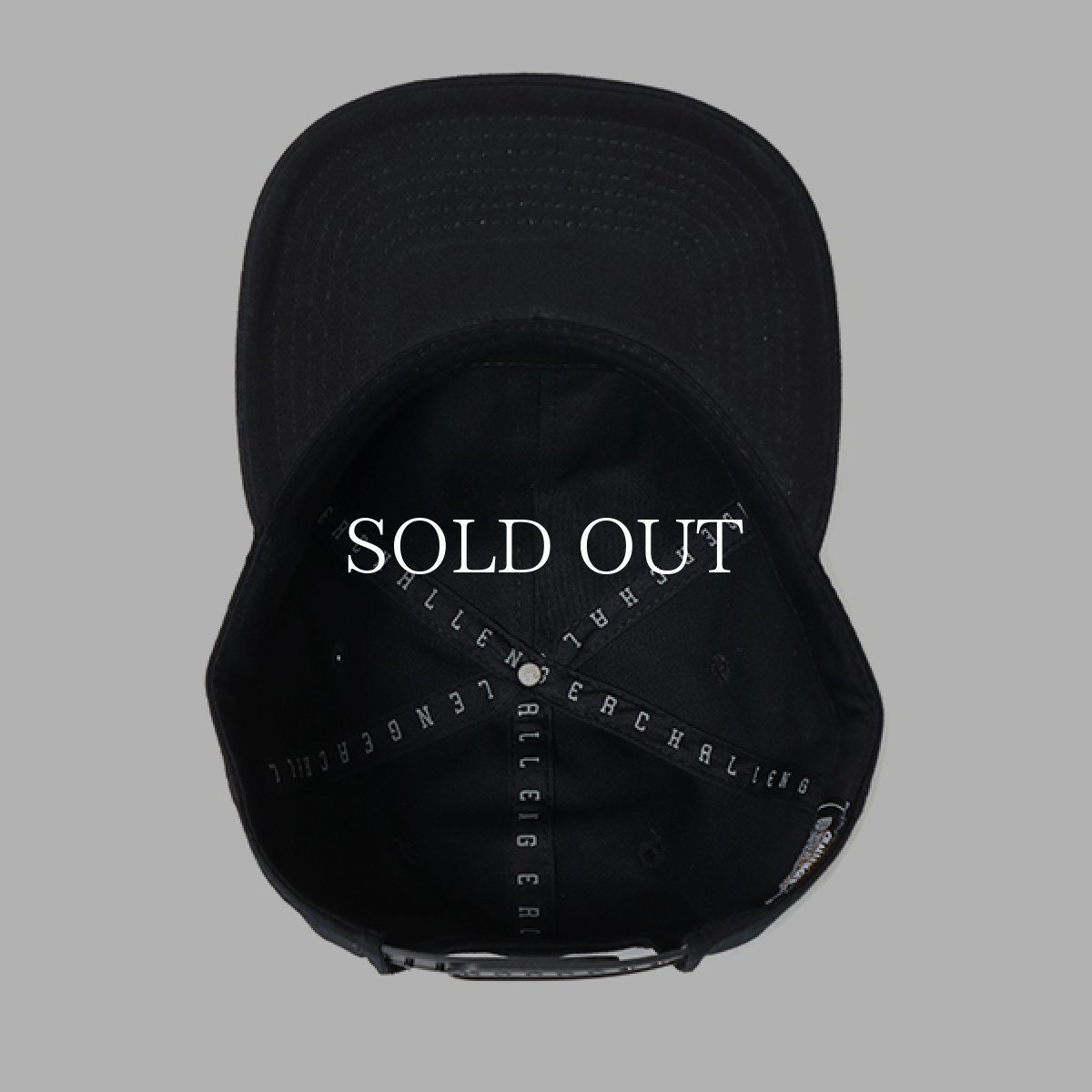 画像5: CHALLENGER  COLLEGE CAP (BLACK) (5)