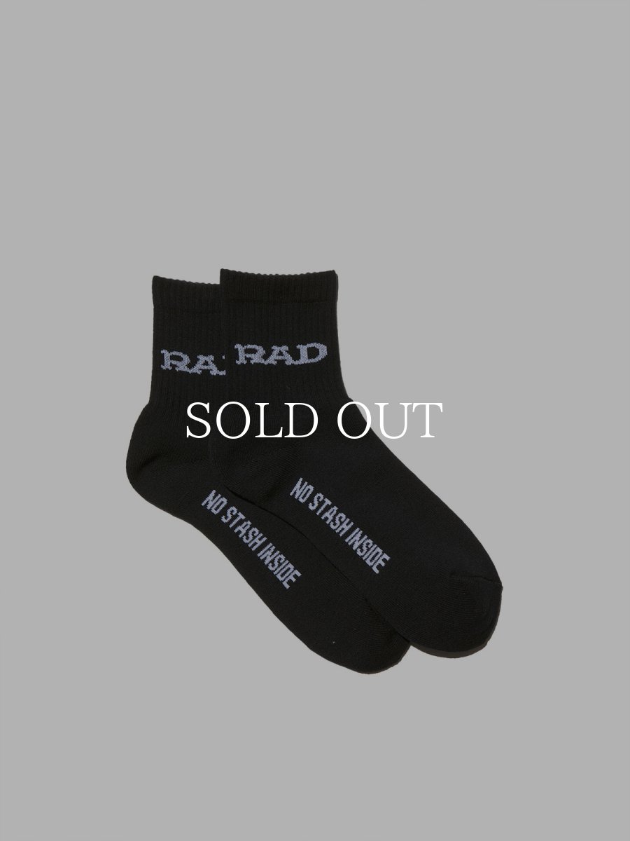 画像1: RADIALL  LOW KICK SOLID - 1PAC SOX SHORT (Black) (1)