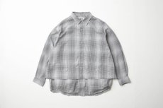 画像1: CMF OUTDOOR GARMENT  NEWSPAPER SHIRTS (BLACK CHECK) (1)