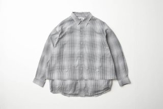 【新品未使用】CMF OUTDOOR GARMENT チェックシャツ　Lサイズ LAST 1】CMF OUTDOOR GARMENT「NEWSPAPER SHIRTS / チェック