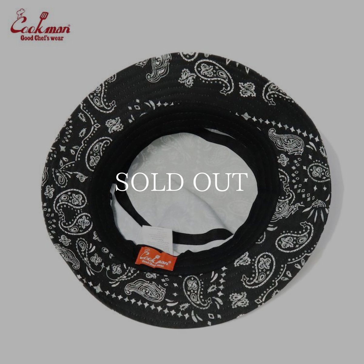 画像3: COOKMAN  Bucket Hat Paisley (Black) (3)
