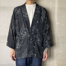 画像5: OLD JOE   ORIENTAL FRONT BEACH SHIRTS (MARINE) (BLACK) (5)