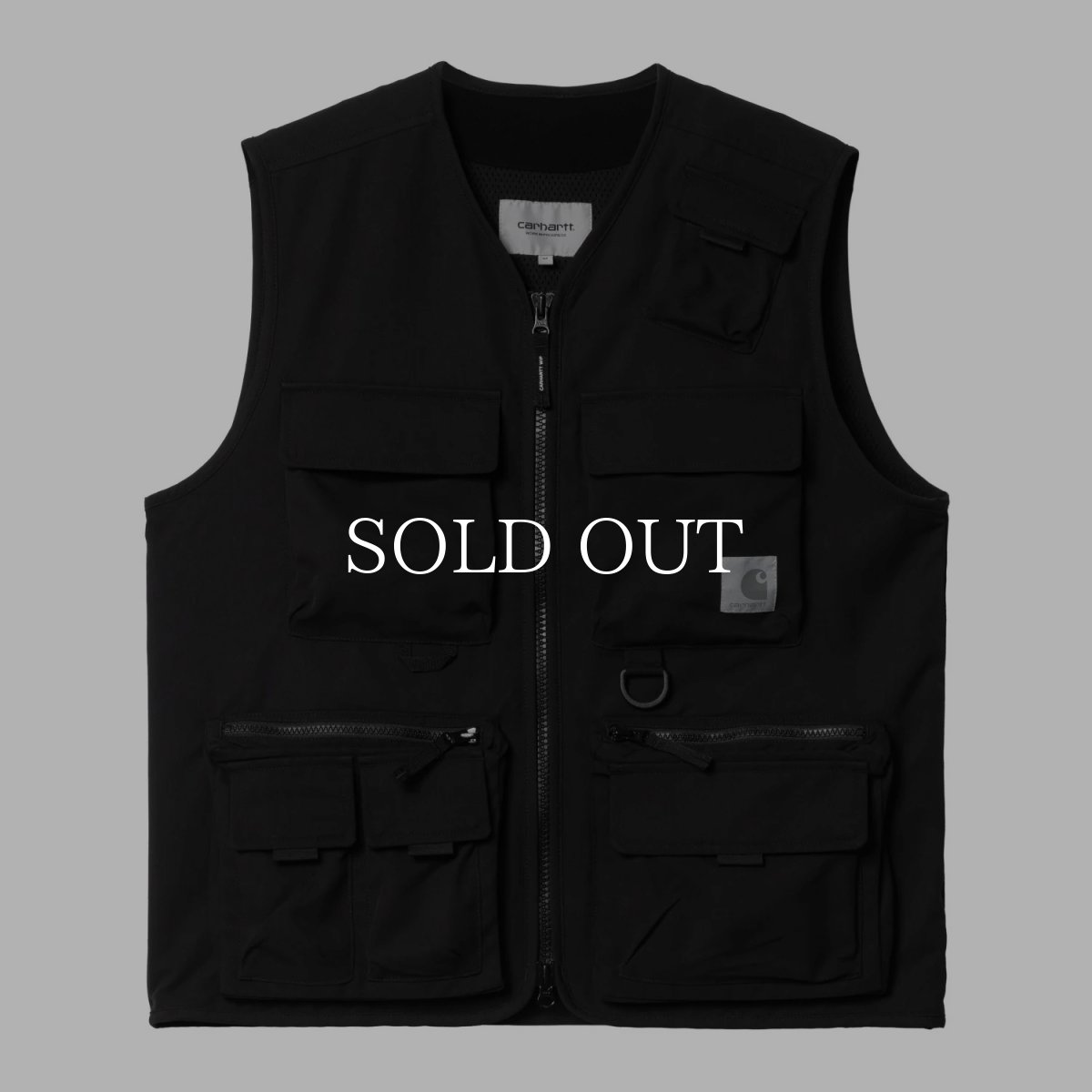 画像1: CARHARTT WIP  ELMWOOD VEST (Black) (1)